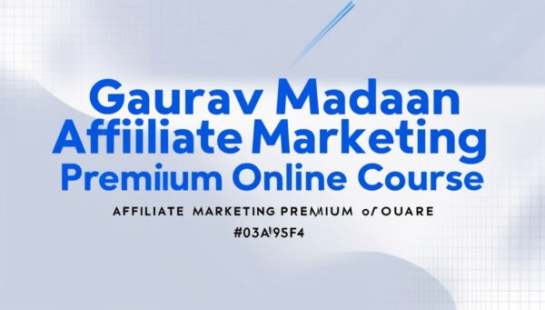 Gaurav Madaan Affiliate Marketing